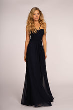Load image into Gallery viewer, Simple Bridesmaids Long Dresses - LAS2607 - NAVY - LA Merchandise
