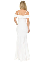 Load image into Gallery viewer, Simple Ruffle Wedding Gown - LN5206B - - LA Merchandise