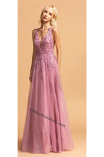 Load image into Gallery viewer, Sleeveless Long Mesh Dress- LAEL2263 - LILAC PINK - LA Merchandise
