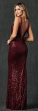 Load image into Gallery viewer, Sleeveless Prom Dress - LAT264 - - LA Merchandise