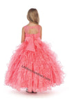 Load image into Gallery viewer, Sleeveless flower girl dress with bolero jacket- LAD5237 - - LA Merchandise