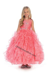 Load image into Gallery viewer, Sleeveless flower girl dress with bolero jacket- LAD5237 - - LA Merchandise