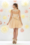 Load image into Gallery viewer, Sleeveless short mesh dress- LA1429 - - LA Merchandise