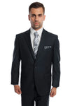 Load image into Gallery viewer, Solid Two Piece Men&#39;s Suit - LAM202SA - DARK NAVY - Mens Suits LA Merchandise