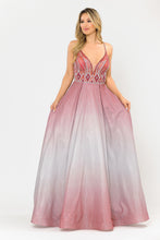 Load image into Gallery viewer, Special Occasion A-line Dress - LAY8350 - WINE - LA Merchandise