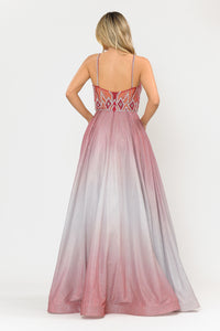 Special Occasion A-line Dress - LAY8350 - - LA Merchandise