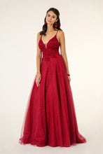 Load image into Gallery viewer, Special Occasion Formal Dress - LAS1917 - BURGUNDY - LA Merchandise