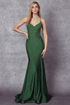 Load image into Gallery viewer, Special Occasion Formal Dress - LAT276 - EMERALD GREEN - LA Merchandise