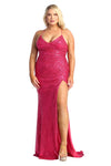 Load image into Gallery viewer, Special Occasion Formal Gown - LA1900 - FUCHSIA - LA Merchandise