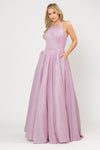 Load image into Gallery viewer, Special Occasion Glitter Gown - LAY8436 - PINK - LA Merchandise