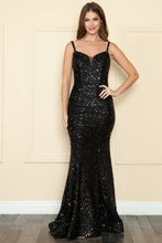 Load image into Gallery viewer, Special Occasion Mermaid Dress - LAY9002 - BLACK - LA Merchandise