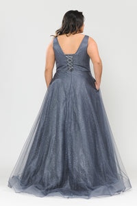 Special Occasion Plus Size Formal Gown - LAYW1024 - - LA Merchandise
