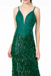 Load image into Gallery viewer, Special Occasion Sequined Dress - LAS1824 - - LAS