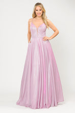 Load image into Gallery viewer, Special Occasion Shiny Dress - LAY8556 - PINK LILAC - LA Merchandise