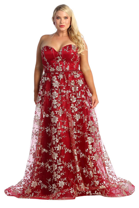 purple dresses for prom Purple Two-Tone Plunging Tailor-Made Long Train Prom Dress