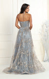 Load image into Gallery viewer, Strapless Boned Bodice Evening Gown - LA1920 - - LA Merchandise