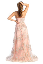 Load image into Gallery viewer, Strapless Boned Bodice Evening Gown - LA1920 - - LA Merchandise
