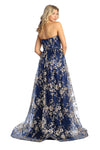 Load image into Gallery viewer, Strapless Boned Bodice Evening Gown - LA1920 - - LA Merchandise