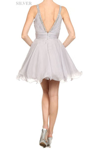 Strapless Bridesmaids Cocktail Dress - LAT725 - - LA Merchandise