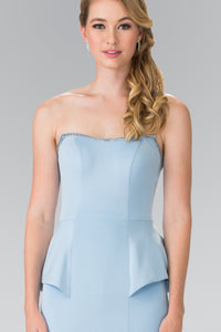 Strapless Mermaid Gown - LAS2304 - - LA Merchandise