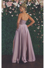 Load image into Gallery viewer, Strapless Satin Bridesmaid Gown - LA1846 - - LA MERCHANDISE