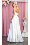 Load image into Gallery viewer, Strapless Satin Bridesmaid Gown - LA1846 - - LA MERCHANDISE