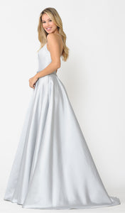 Strappy Backless A-Line Dress - LAY8684 - - LA Merchandise