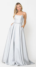 Load image into Gallery viewer, Strappy Backless A-Line Dress - LAY8684 - SILVER - LA Merchandise