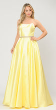 Load image into Gallery viewer, Strappy Backless A-Line Dress - LAY8684 - YELLOW - LA Merchandise