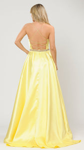 Strappy Backless A-Line Dress - LAY8684 - - LA Merchandise