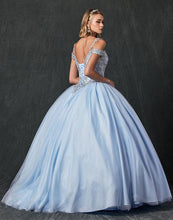 Load image into Gallery viewer, La Merchandise LAT1430 Cold Shoulder Quinceanera Ball Gown - - LA Merchandise