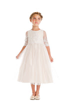 Load image into Gallery viewer, Sweet Fairy Mesh Girls Dress - LAK748 - Off White - LA Merchandise