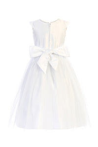 Sweet Flower Girl Pearl Dress - LAK850 - - LA Merchandise