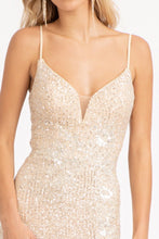 Load image into Gallery viewer, Sweetheart Neckline Prom Dress - LAS3023 - Champagne - Dresses LA Merchandise