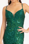 Load image into Gallery viewer, Sweetheart Neckline Prom Dress - LAS3023 - Green - Dresses LA Merchandise