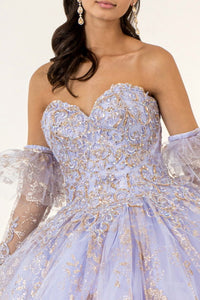 Sweetheart Neckline Quince Dress - LAS1944 - - LA Merchandise