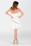 Load image into Gallery viewer, Sweetheart strapless short bridesmaid dress-PY6744 - - LA Merchandise