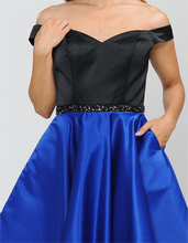 Load image into Gallery viewer, Two Tone Short Dresses - LAY8532 - - LA Merchandise