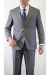 Load image into Gallery viewer, Ultra Slim Fit 3 Piece Men&#39;s Suit - LA154SA - GREY - Mens Suits LA Merchandise