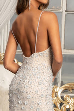Load image into Gallery viewer, V-Neck Spaghetti Strap Mesh Mermaid Dress - LAS3000 - - Dresses LA Merchandise
