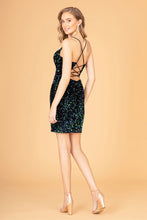 Load image into Gallery viewer, Velvet Bodycon Short Dress - LAS3087 - - LA Merchandise