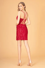 Load image into Gallery viewer, Velvet Bodycon Short Dress - LAS3087 - - LA Merchandise