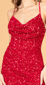 Velvet Bodycon Short Dress - LAS3087 - - LA Merchandise