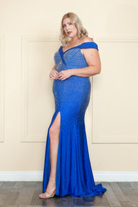 Special Occasion Plus Size Dress - LAYW1120