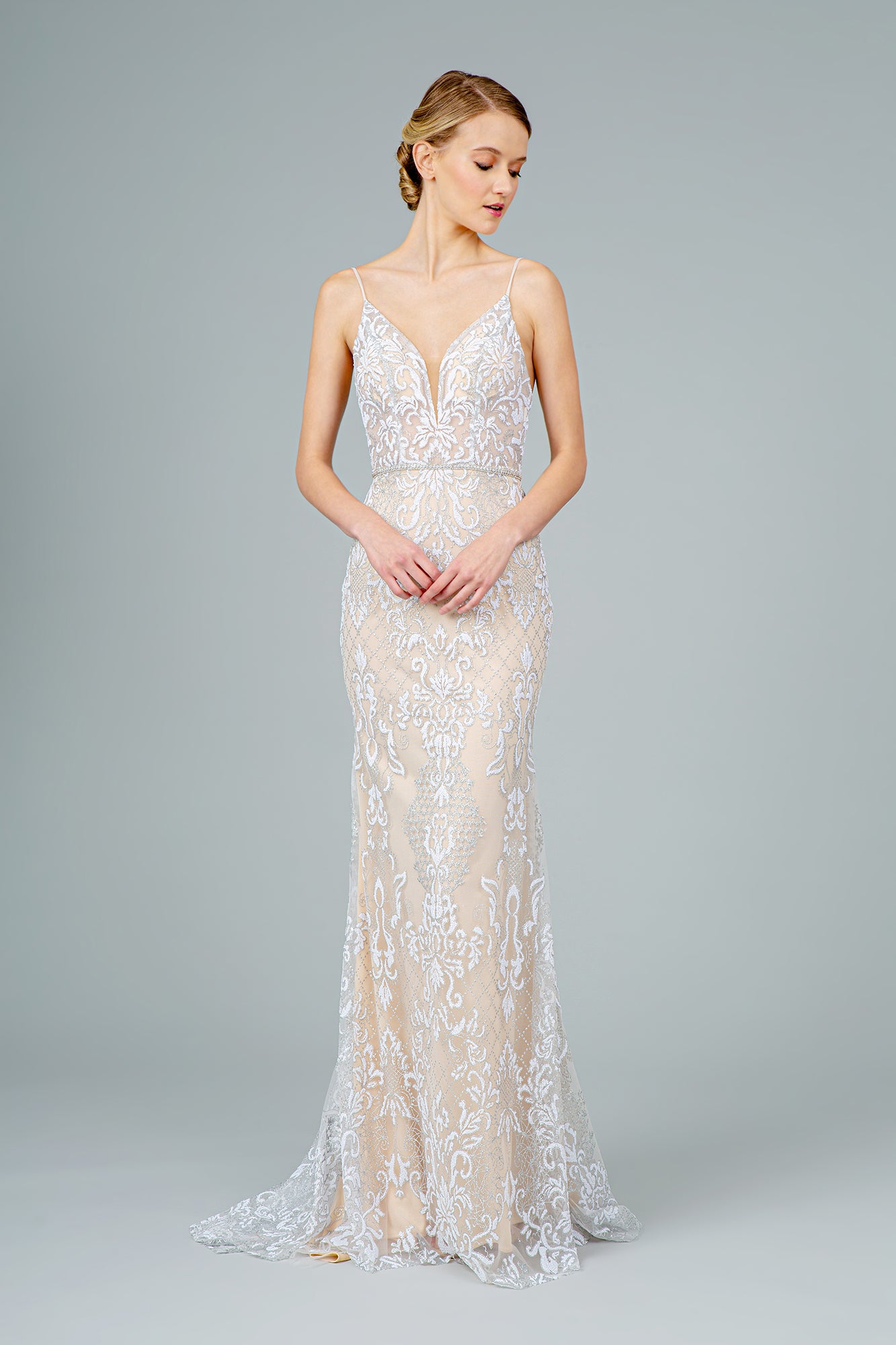 Wedding Destination Bridal Gown - LAS2990B - - LA Merchandise