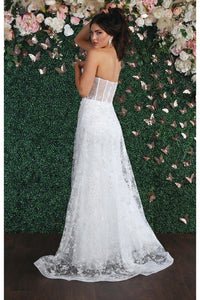 White Wedding Gowns - LA1837B - - LA Merchandise