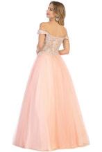 Load image into Gallery viewer, Classy Off Shoulder A-Line Dress - LA1734