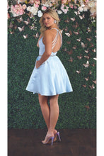 Load image into Gallery viewer, Classy Short Bridesmaids Dress