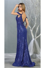 Load image into Gallery viewer, Fancy Off shoulder Formal Gown- LA7877