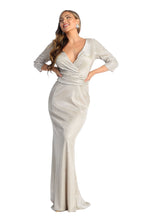 Load image into Gallery viewer, Plus Size Formal Gown - LA1919 - CHAMPAGNE - LA Merchandise